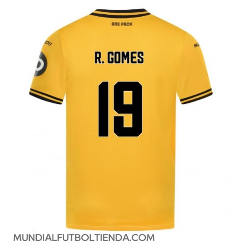 Camiseta Wolves Rodrigo Gomes #19 Primera Equipación Replica 2024-25 mangas cortas